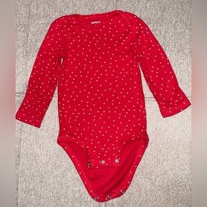 Red long sleeve Girl Size - 18m